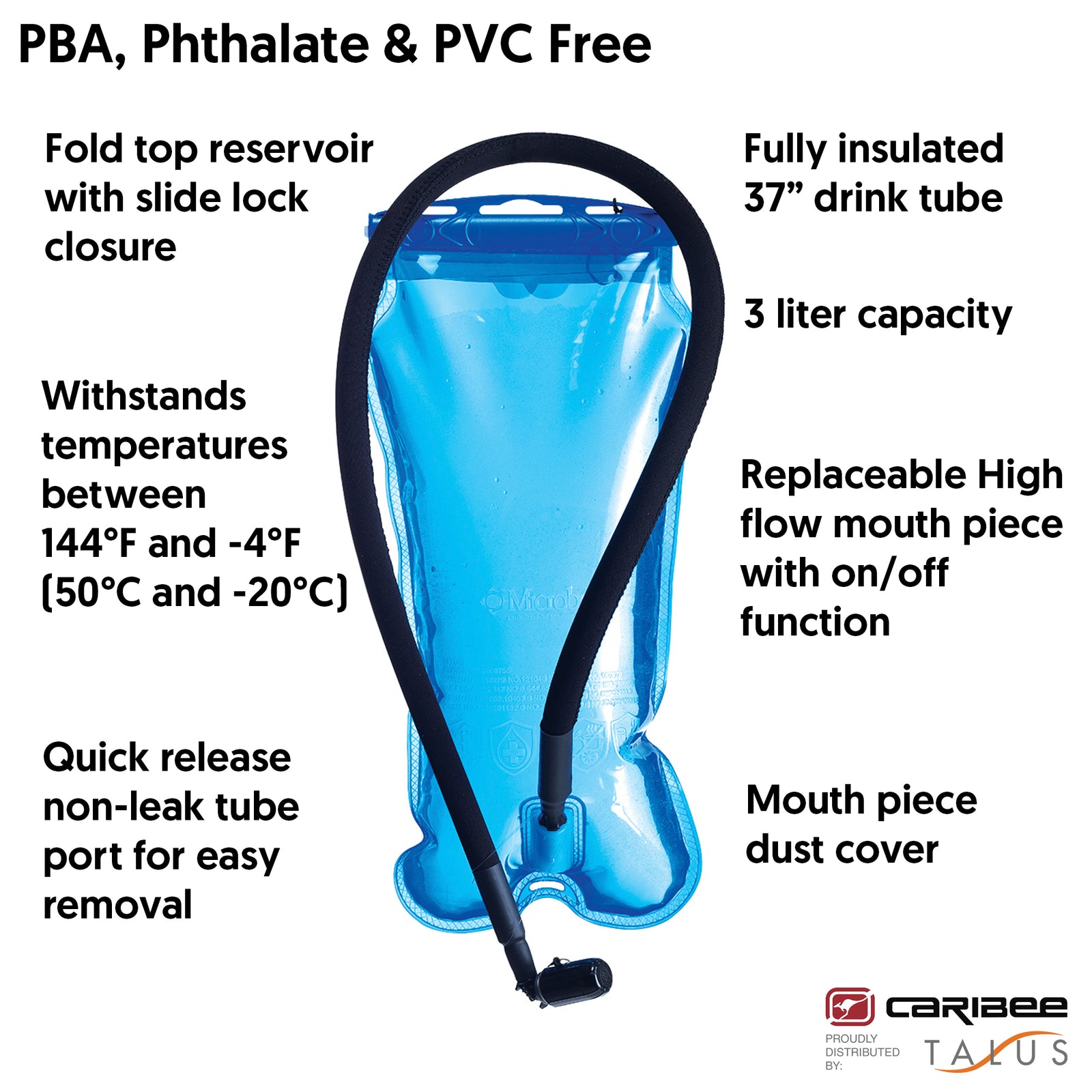 Caribee 3L Hydration Reservoir