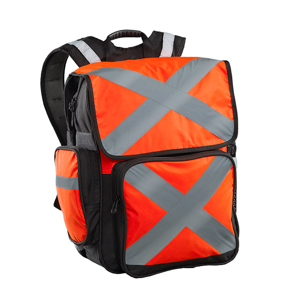Caribee Pilbara high visibility backpack orange 